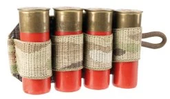 Blackfolium HYBRID Mag Pouch - 12ga. X 4 Munition Schrotflinte Tragesystem Camo