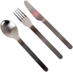 Bo-Camp Besteck In Case 3-teilig Rostfreier Stahl Silver