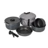 Bo-Camp Cookware Set 7 Pieces Anthracite