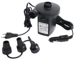 Bo-Camp Electrische Pumpe 12V/220V Black