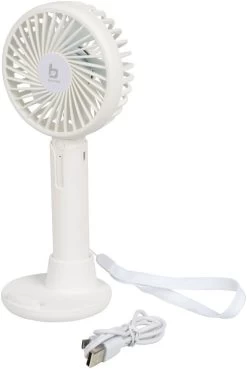 Bo-Camp Handventilator Mit Inhaber White