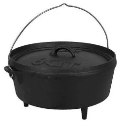 Bo-Camp - Urban Outdoor Dutch Oven 6QT Black