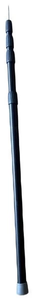 Campguru Aluminium Tarp Pole Black Telescopisch250 Cm Black