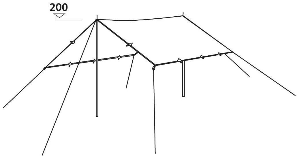 Easy Camp Void Tarp Green – Bild 3