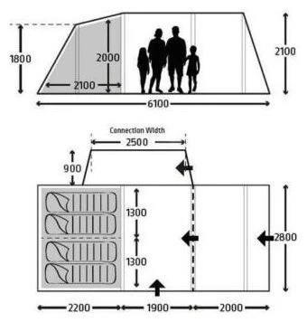 Kampa Touring AIR TC LH Drive-Away Awning 2022 – Bild 3
