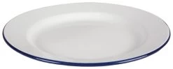 Kampa White Enamel Plate