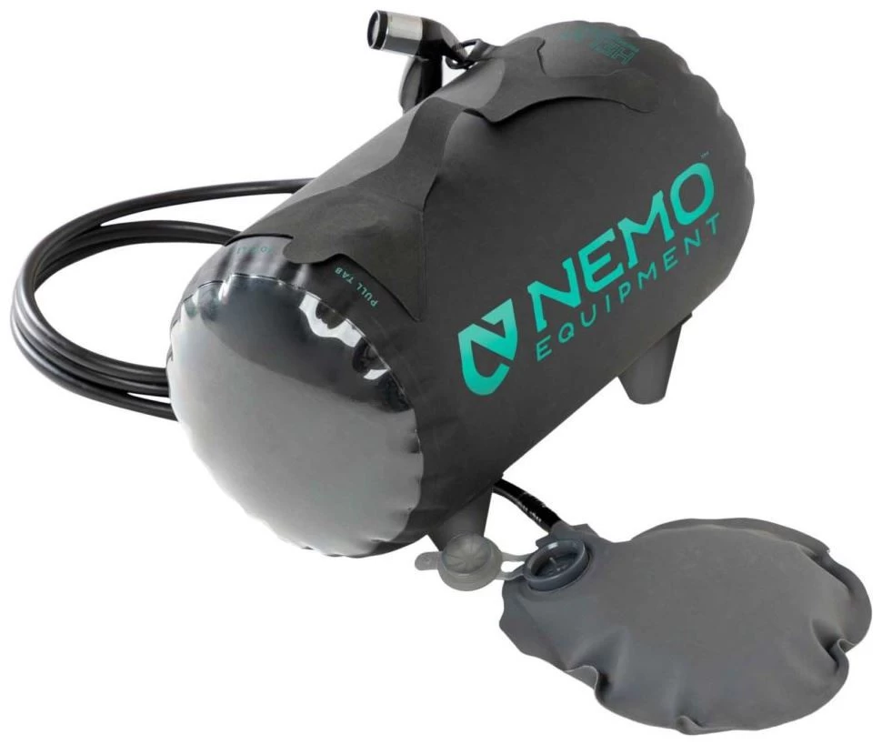 Nemo Helio Pressure Shower Black-Dark Verglas