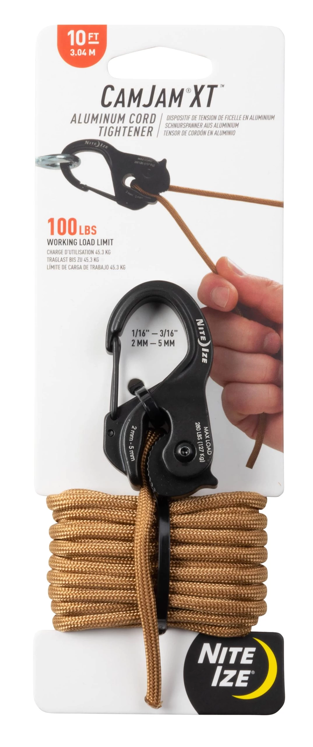 Nite Ize – CamJam XT Aluminium – Seilspanner