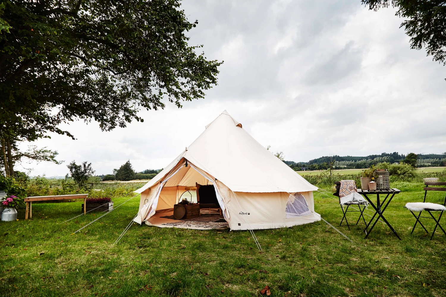 Nordisk Asgard 12.6 M Tipi Gruppenzelt – Bild 2