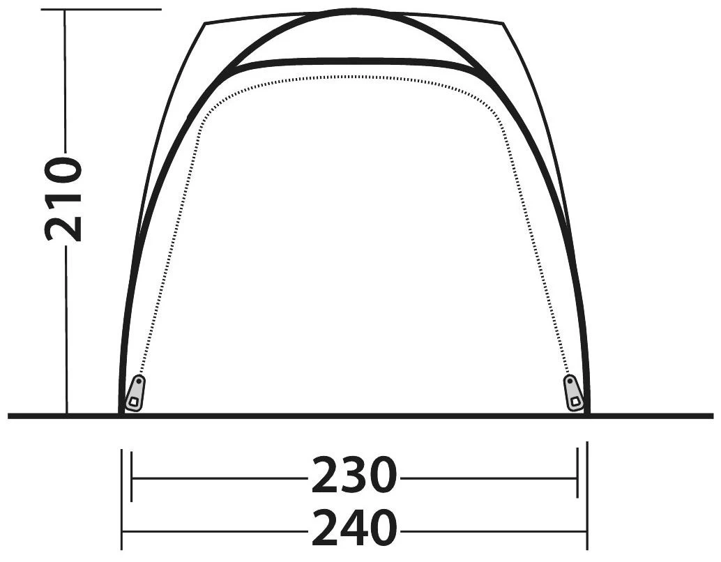Outwell Beachcrest Package Deal Green – Bild 5