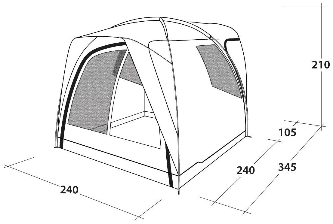 Outwell Beachcrest Package Deal Green – Bild 6