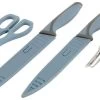 Outwell Chena Knife Set W/Peeler & Scissors Blue