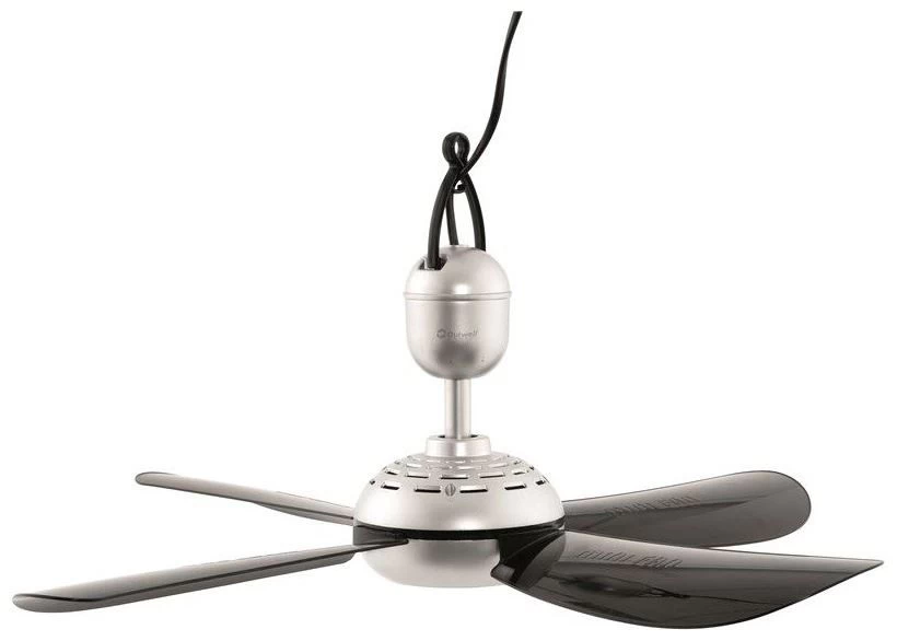 Outwell Christianos Camping Fan Silver Grey