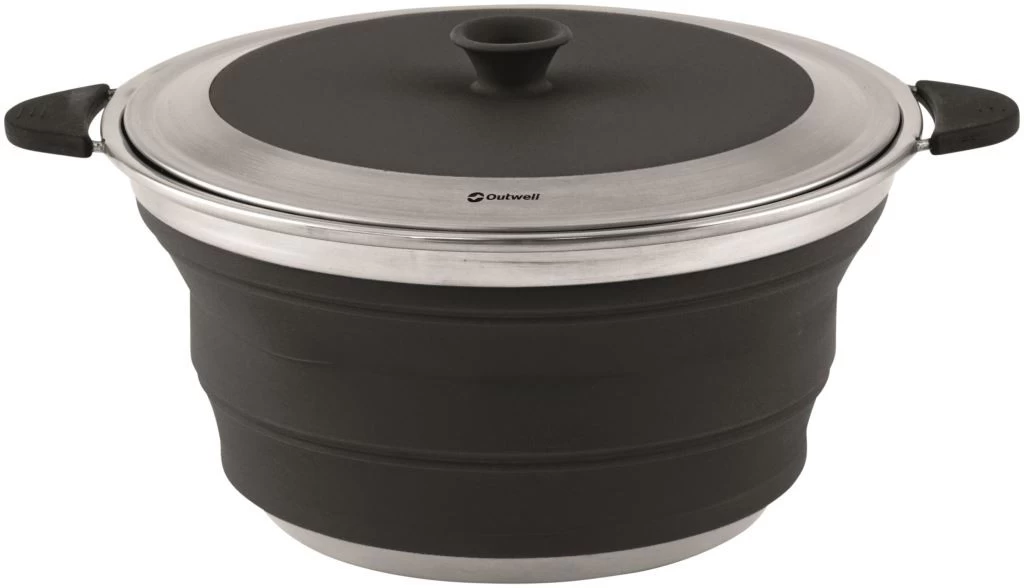 Outwell Collaps Pot Mit Lid 2.5L Midnight Black