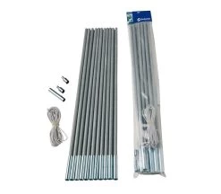 Outwell Fibreglas Duratec "Do It Yourself Kit" 12,7mm Black-Grey