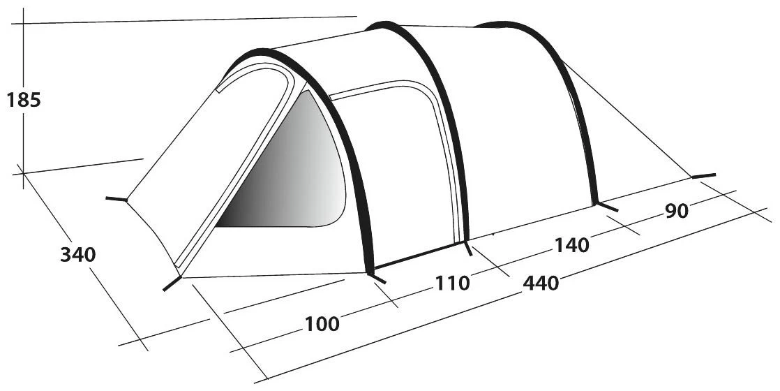 Outwell Earth 5 Blue – Bild 5