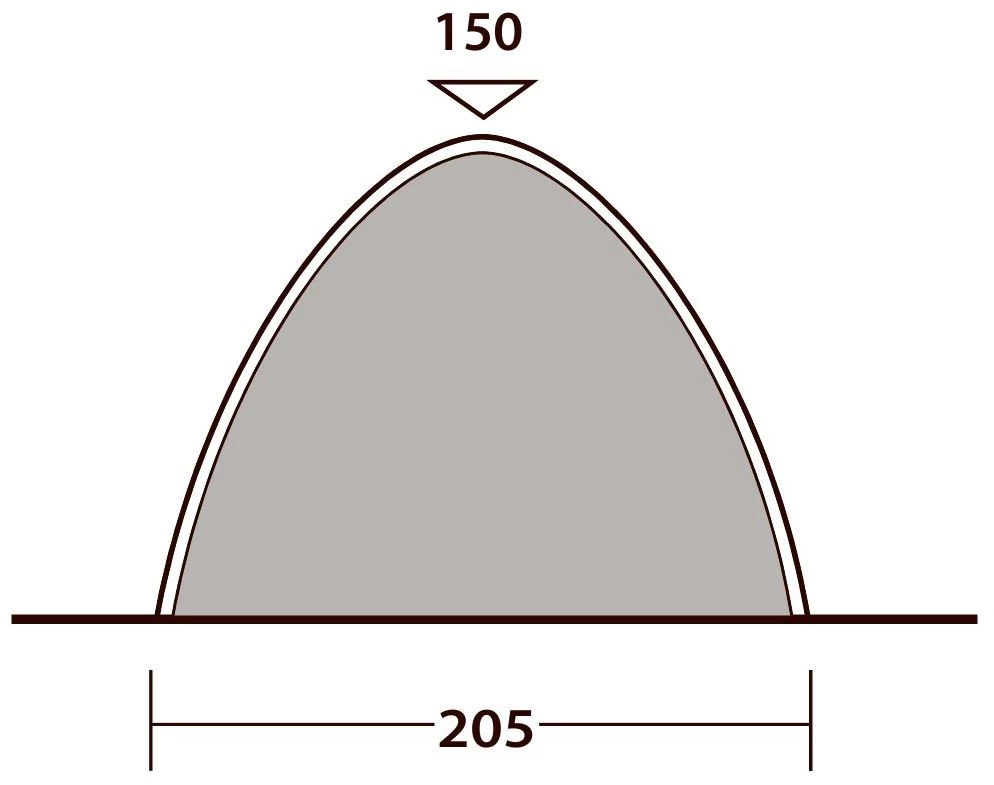 Outwell Freestanding Inner Zelt Blue – Bild 4
