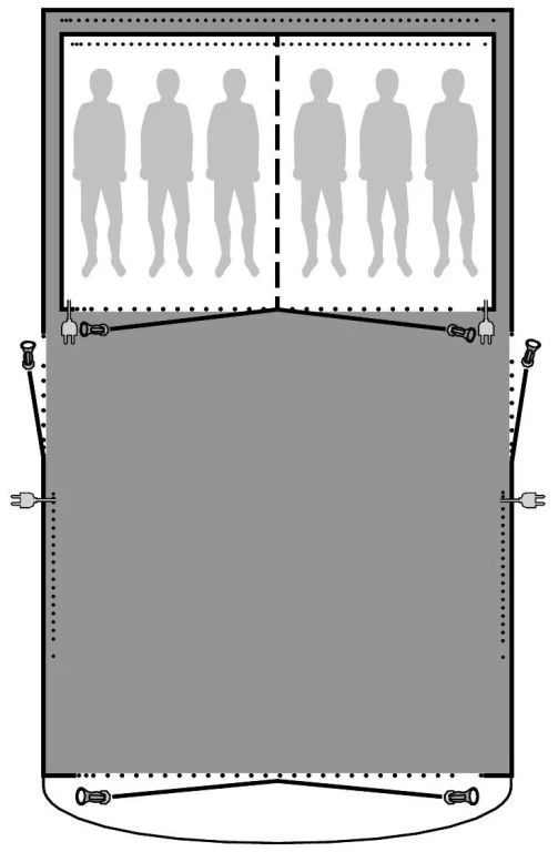Outwell Mayville 6SA Footprint – Bild 3