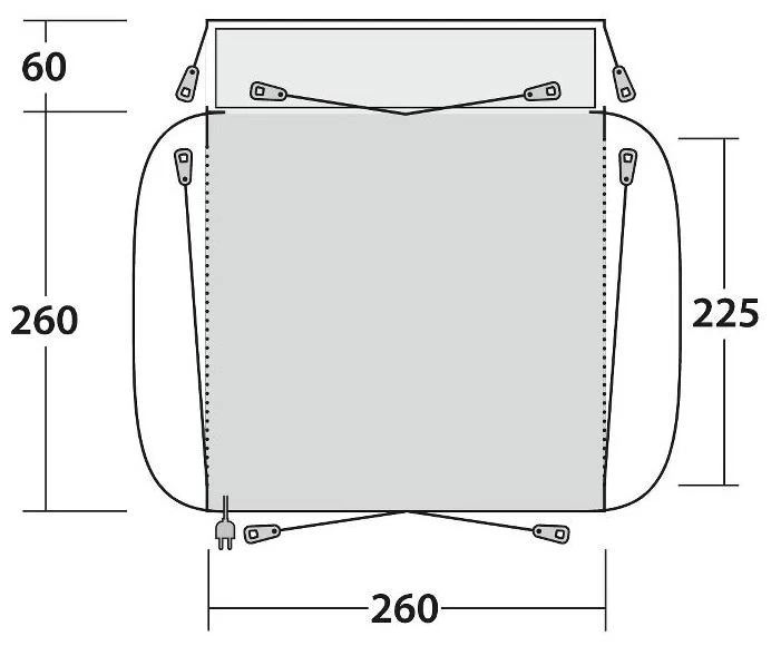 Outwell Milestone Lux Black-Grey – Bild 4
