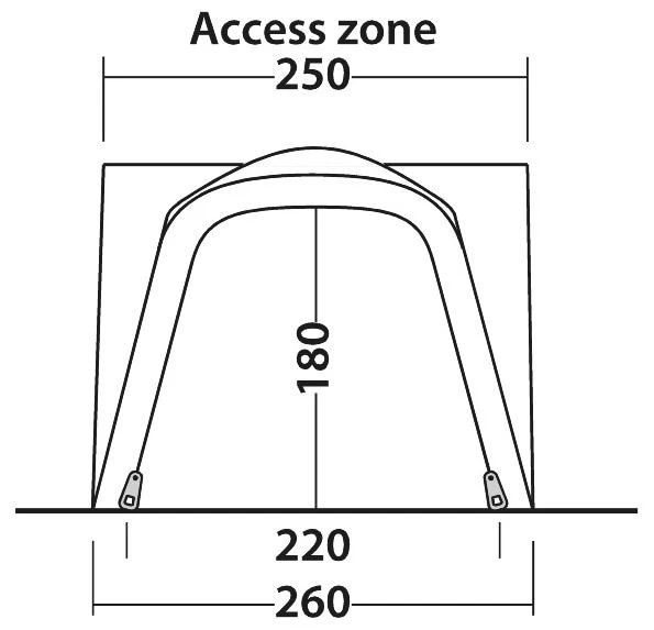 Outwell Milestone Shade Black-Grey – Bild 4