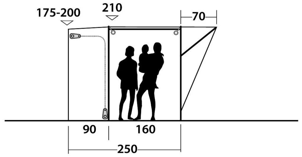 Outwell Newburg 160 2022 Grey – Bild 6