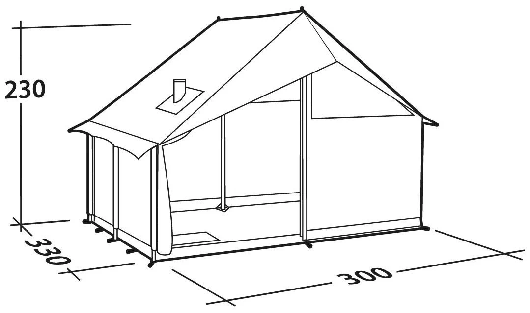 Robens Prospector Castle Khaki – Bild 3