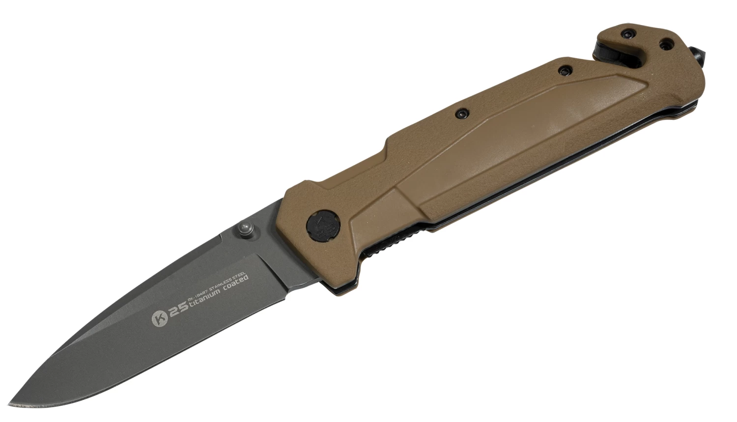 RUI K25 Tactical Desert Rescue - Rettungsmesser – Bild 5