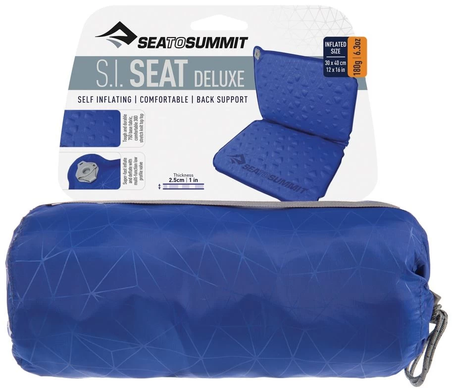 Sea To Summit Self Inflating Delta Deluxe Seat Indigo – Bild 4