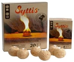 Syttis 20 Stücke Aanmaakbollen Box Mit Strijkstokje En Magnesium